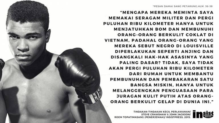 Pesan Damai Sang Petarung