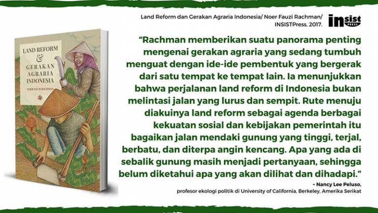 Nancy Lee Peluso: Rachman memberikan suatu panorama penting mengenai gerakan agraria Indonesia