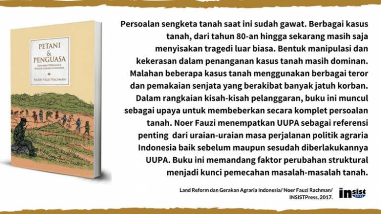 Petani & Penguasa: Dinamika Perjalanan Politik Agraria Indonesia – Noer Fauzi Rachman