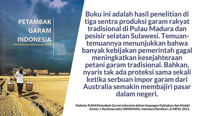 Kisah Petani Garam: Tiga Nama, Tiga Nasib