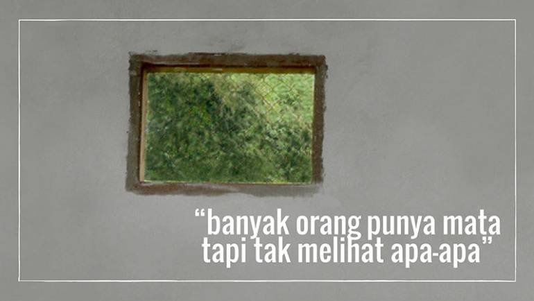 lewat jendela kecil…