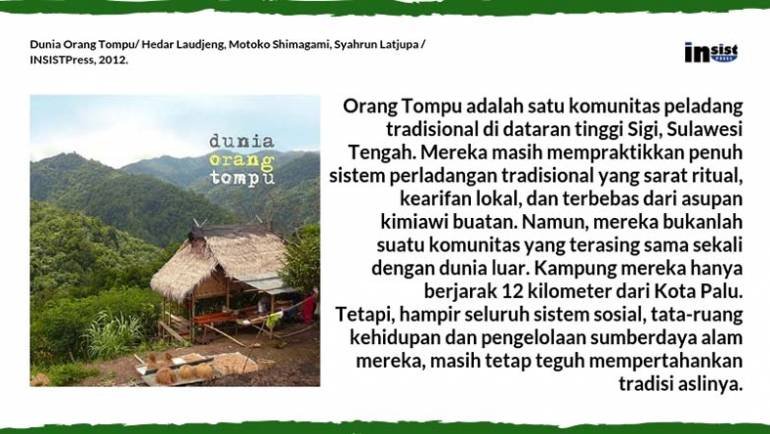 Ritual Perladangan Orang Tompu